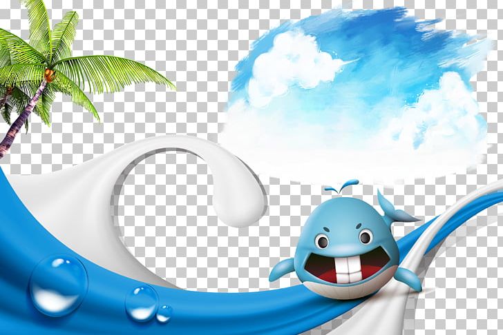 Sea Poster Wind Wave PNG, Clipart, Art, Balloon Cartoon, Blue, Blue Background, Blue Flower Free PNG Download