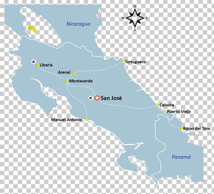 Costa Rica Graphics Illustration PNG, Clipart, Area, Costa Rica, Ecoregion, Map, Ocean Free PNG Download
