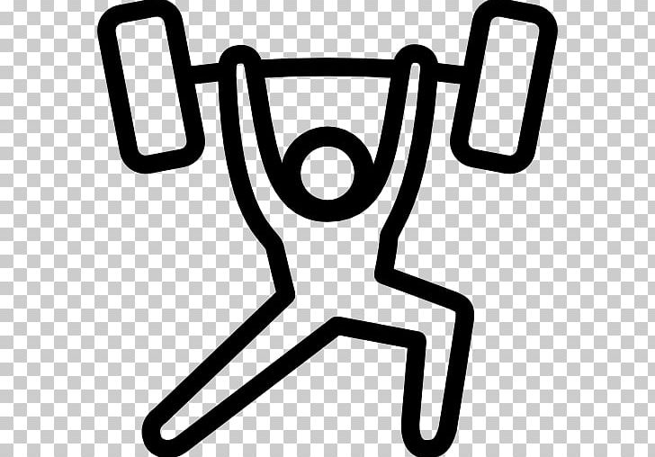 Olympic Weightlifting Weight Training Dumbbell Computer Icons CrossFit PNG, Clipart, Area, Barbell, Black, Black And White, Bodybuilding Free PNG Download