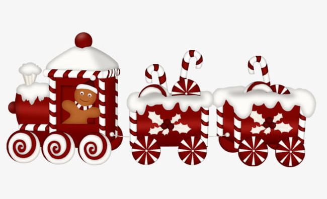 Red Christmas Train PNG, Clipart, Christmas, Christmas Clipart, Material, Png, Png Material Free PNG Download
