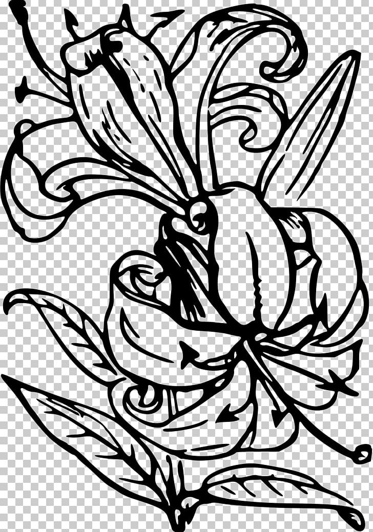 Floral Design Flower PNG, Clipart, Art, Artwork, Black And White, Computer Icons, Fictional Character Free PNG Download