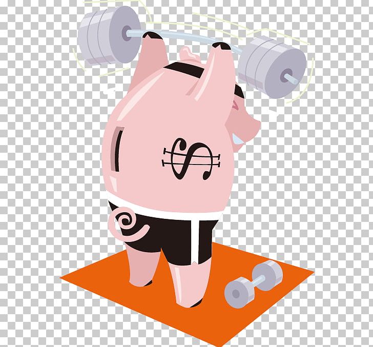 Pig Olympic Weightlifting Barbell PNG, Clipart, Barbell, Cartoon, Cartoon Alien, Cartoon Character, Cartoon Eyes Free PNG Download