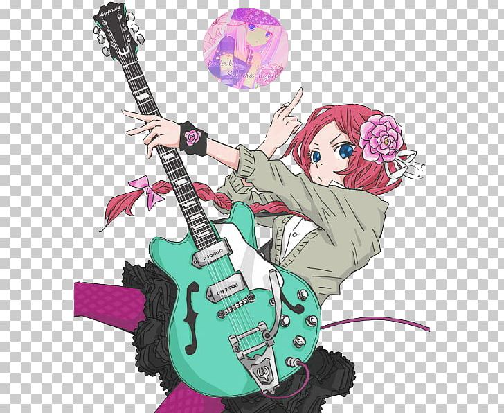 Anime Drawing Guitar Manga PNG, Clipart, Acoustic Guitar, Anime, Art, Bass Guitar, Braids Free PNG Download