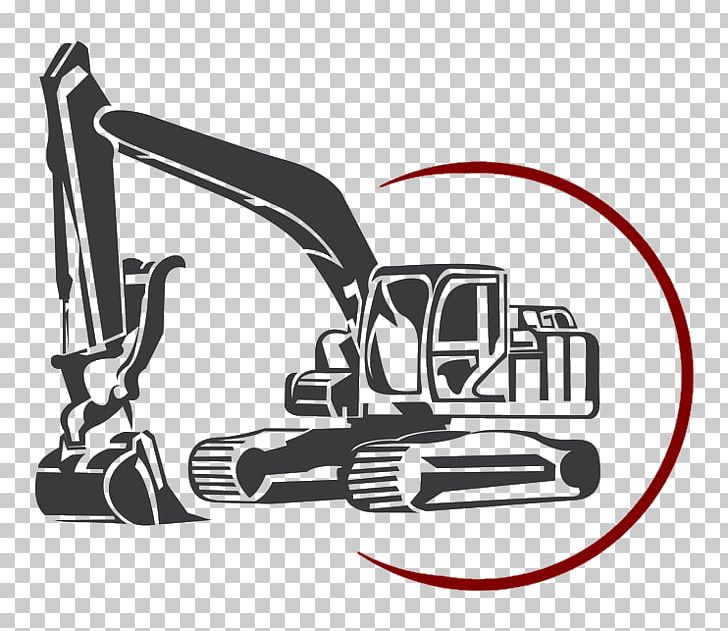 Excavator Architectural Engineering Backhoe Machine PNG, Clipart, Architectural Engineering, Backhoe, Black And White, Brand, Clip Art Free PNG Download