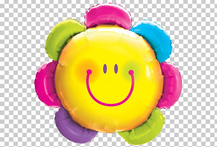 Balloon Birthday Flower Face Smiley PNG, Clipart, Baby Toys, Balloon, Birthday, Emoticon, Face Free PNG Download
