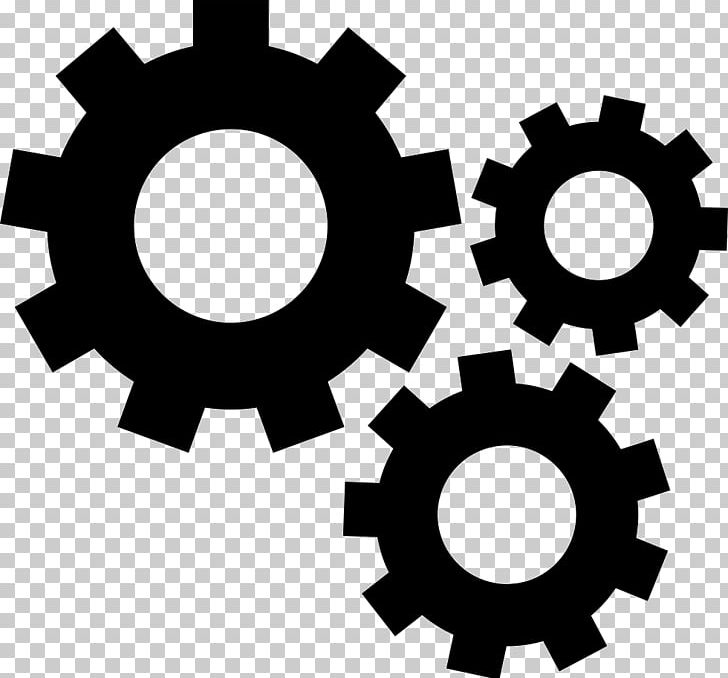 Gear Computer Icons Mechanical Engineering PNG, Clipart, Black And White, Circle, Clip Art, Computer Icons, Encapsulated Postscript Free PNG Download