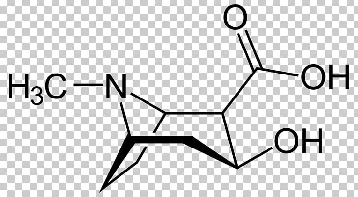 Ecgonine Drug Chemistry Isoleucine Chemical Substance PNG, Clipart, Amphetamine, Angle, Area, Benzoylecgonine, Black Free PNG Download