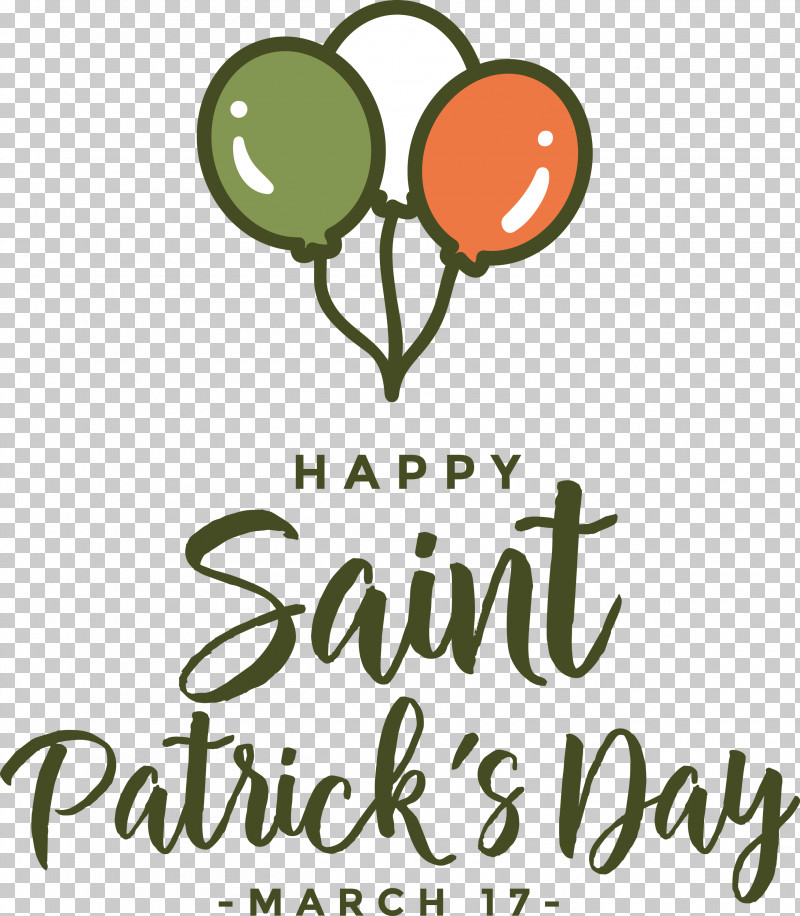 St Patricks Day Saint Patrick Happy Patricks Day PNG, Clipart, Flower, Fruit, Geometry, Line, Logo Free PNG Download