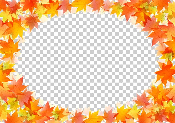 Autumn Leaf Color Drawing PNG, Clipart, Autumn, Autumn Leaf Color, Autumn Leaves, Autumn Leaves Border, Border Free PNG Download