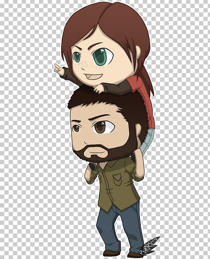 The Last Of Us Chibi Video Game Ellie Naughty Dog PNG, Clipart, Anime, Art, Boy, Brown Hair, Cartoon Free PNG Download