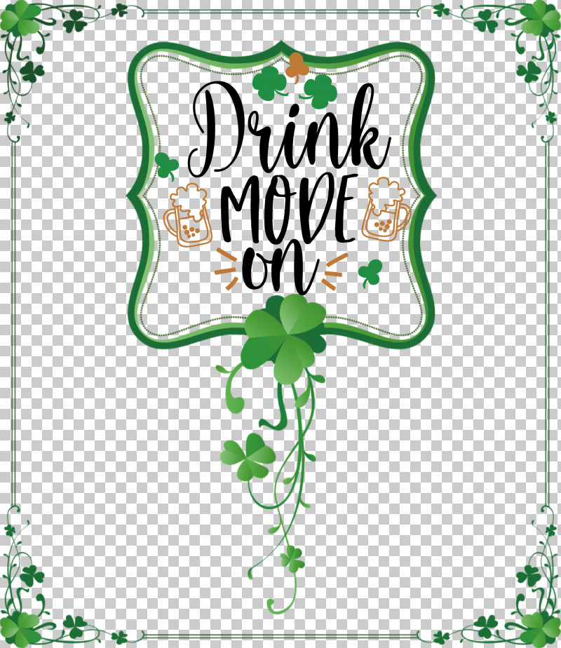 Drink Mode On St Patricks Day Saint Patrick PNG, Clipart, Clover, Logo, Patricks Day, Royaltyfree, Saint Patrick Free PNG Download
