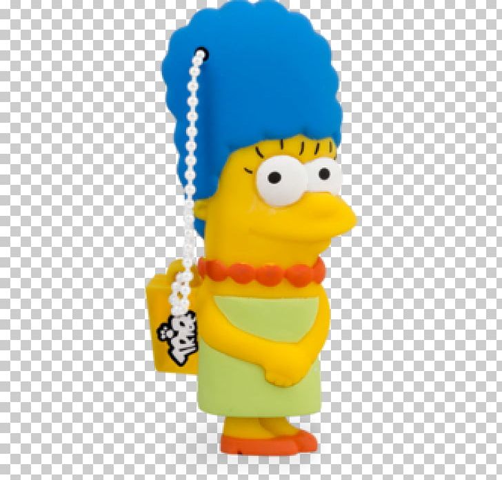 Marge Simpson Homer Simpson Bart Simpson USB Flash Drives Maggie Simpson PNG, Clipart, 8 Gb, Bart Simpson, Cartoon, Disk Storage, Ducks Geese And Swans Free PNG Download