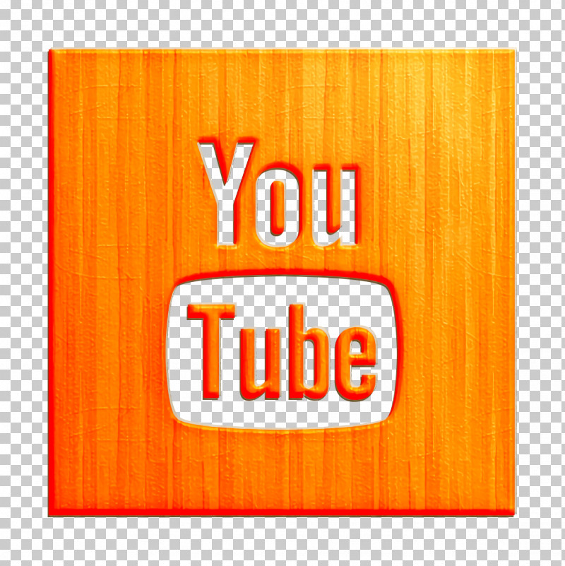 Youtube Icon PNG, Clipart, Line, Logo, Orange, Rectangle, Text Free PNG Download