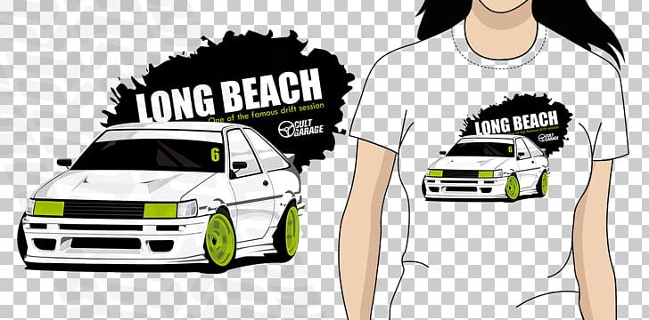 T-shirt Compact Car Volkswagen Toyota PNG, Clipart, Ae86, Automotive Design, Automotive Exterior, Brand, Car Free PNG Download