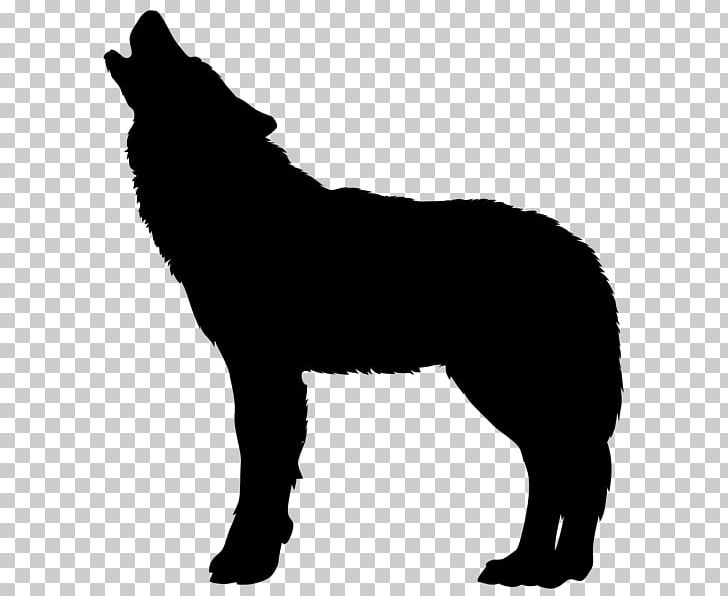 Gray Wolf Silhouette PNG, Clipart, Animals, Art, Bear, Black, Black And White Free PNG Download