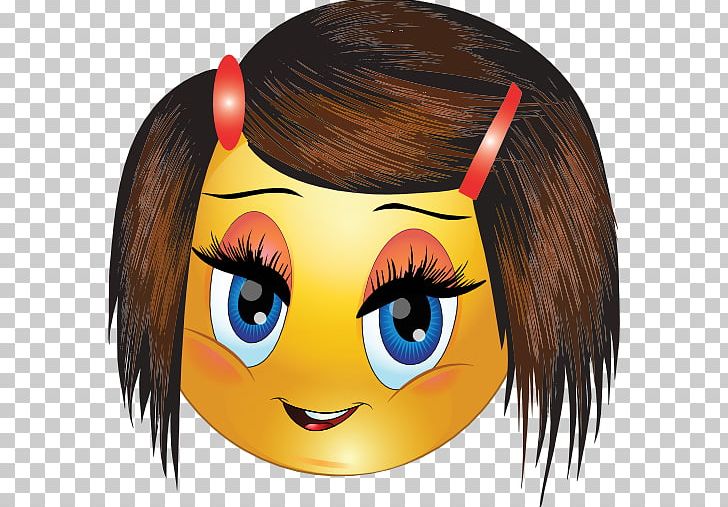 Smiley Emoticon Girl PNG, Clipart, Art, Brown Hair, Cartoon, Cheek, Clip Art Free PNG Download