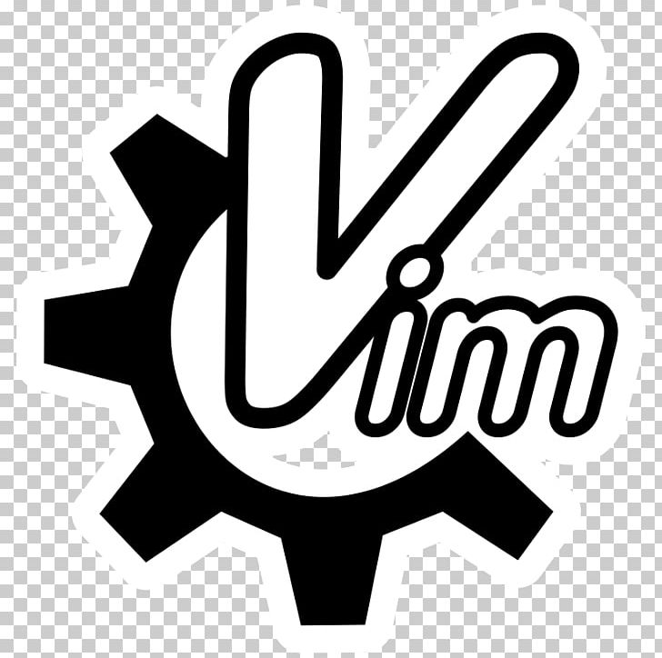 Vim Text Editor PNG, Clipart, Area, Black And White, Brand, Computer Icons, Computer Software Free PNG Download