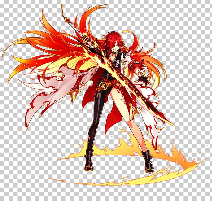 Elsword Elesis Flame Pyrokinesis PNG, Clipart, Art, Brhma, Character, Combustion, Concept Art Free PNG Download