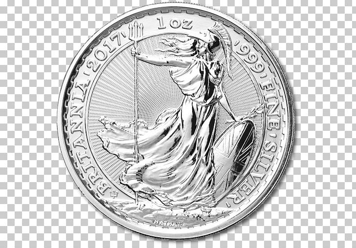 Silver Coin Britannia Silver Britannia Silver PNG, Clipart, 20 Th, Anniversary, Black And White, Britannia, Britannia Silver Free PNG Download