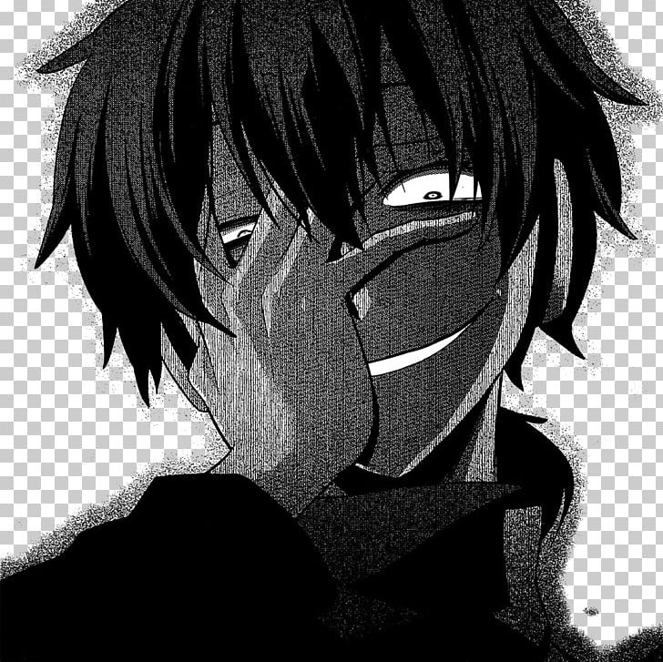  Anime Manga Black And White Desktop PNG, Clipart, Anime, Obra de arte, Negro, Blanco y negro, Cabello negro