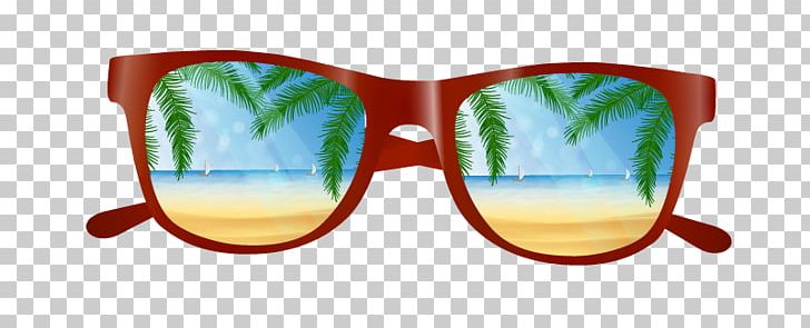Beach Computer File PNG, Clipart, Adobe Illustrator, Beach Landscape, Black Sunglasses, Blue Sunglasses, Bran Free PNG Download