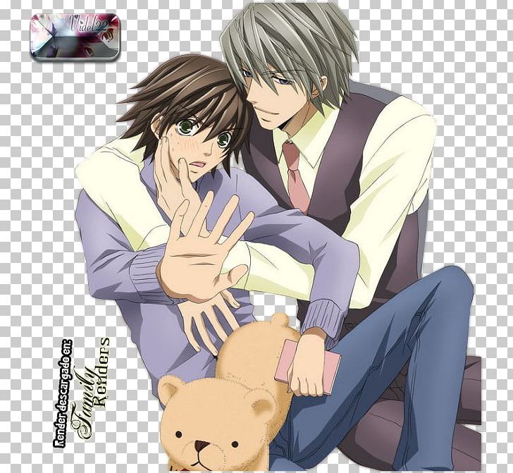 Junjo Romantica: Pure Romance Anime Mangaka Yaoi Love PNG, Clipart, Anime, Black Hair, Boy, Brown Hair, Cartoon Free PNG Download