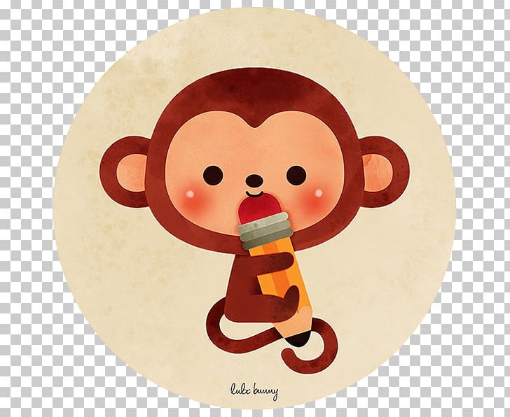 Rabbit Monkey Illustration PNG, Clipart, Animals, Cartoon, Cartoon Greeting Card Cover, Chibi, Child Free PNG Download
