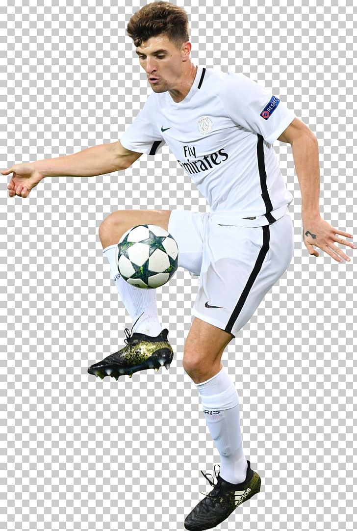 Thomas Meunier Paris Saint-Germain F.C. Soccer Player Jersey Team Sport PNG, Clipart, 2017, Ball, Clothing, Football, Football Player Free PNG Download