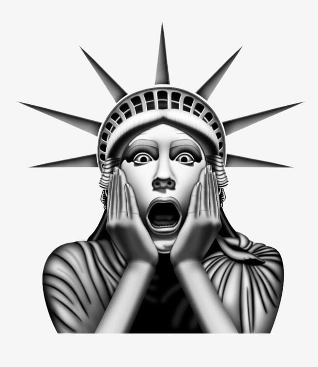 Funny Surprised Statue Of Liberty PNG, Clipart, Funny, Funny Clipart, Goddess, Liberty, Liberty Clipart Free PNG Download