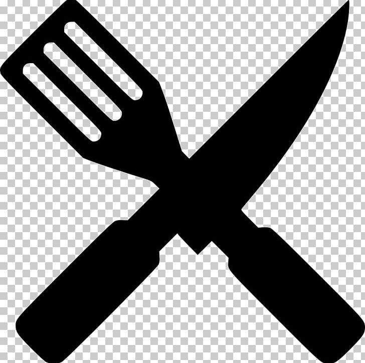 Knife Spatula Computer Icons Kitchen Knives PNG, Clipart, Angle, Black And White, Computer Icons, Cook, Cooking Free PNG Download