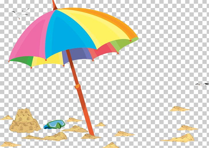 Beach Umbrella Illustration PNG, Clipart, Auringonotto, Beach, Cartoon, Child, Color Free PNG Download