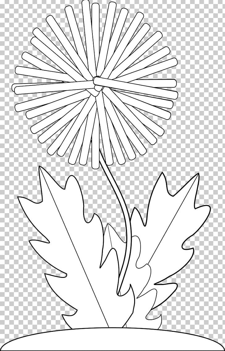 Common Dandelion Drawing PNG, Clipart, Ancient Wind, Area, Artwork, Black And White, Circle Free PNG Download