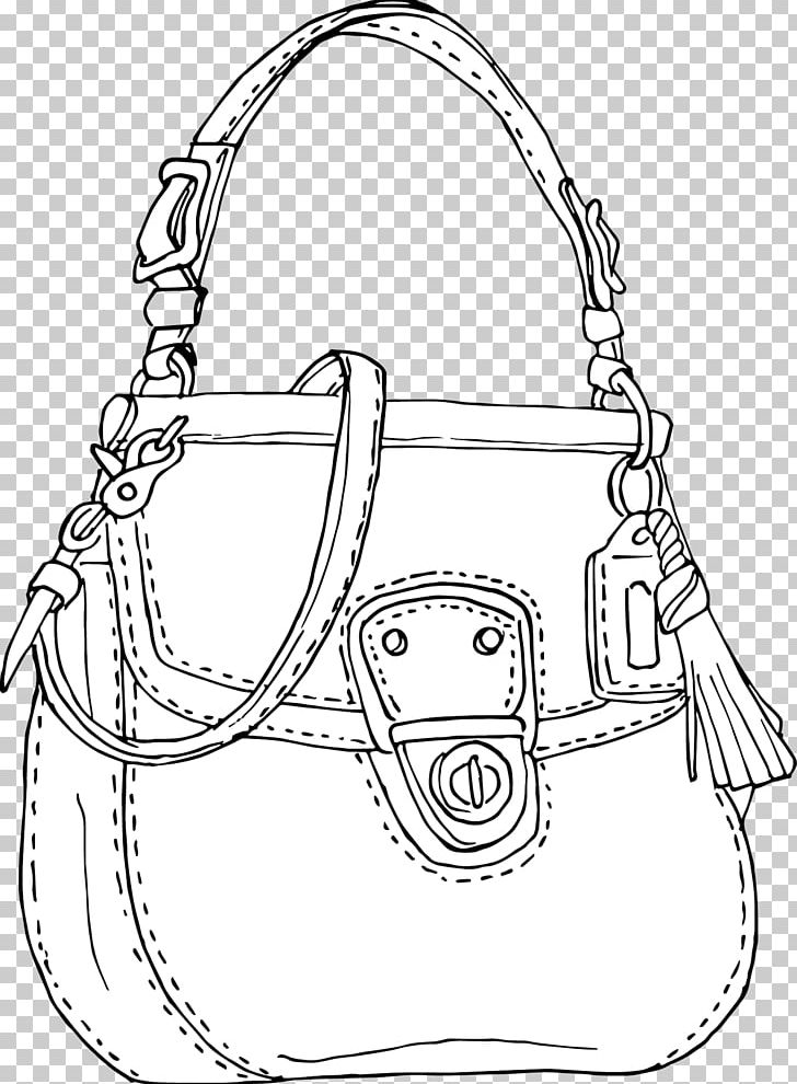 White Line Art Messenger Bags Pattern PNG, Clipart, Accessories, Bag, Black And White, Line, Line Art Free PNG Download