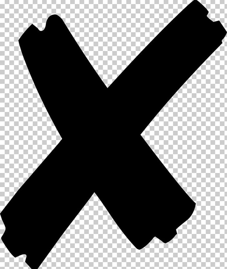 X Mark Computer Icons Check Mark PNG, Clipart, Angle, Black, Black And White, Cdr, Check Mark Free PNG Download