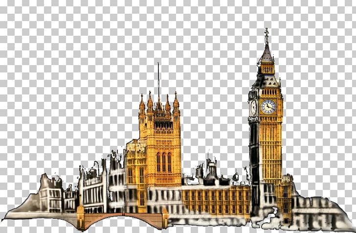 Big Ben London Eye Drawing Tom Ford Desktop PNG, Clipart, Big Ben, Building, Castle, Chateau, Clock Tower Free PNG Download