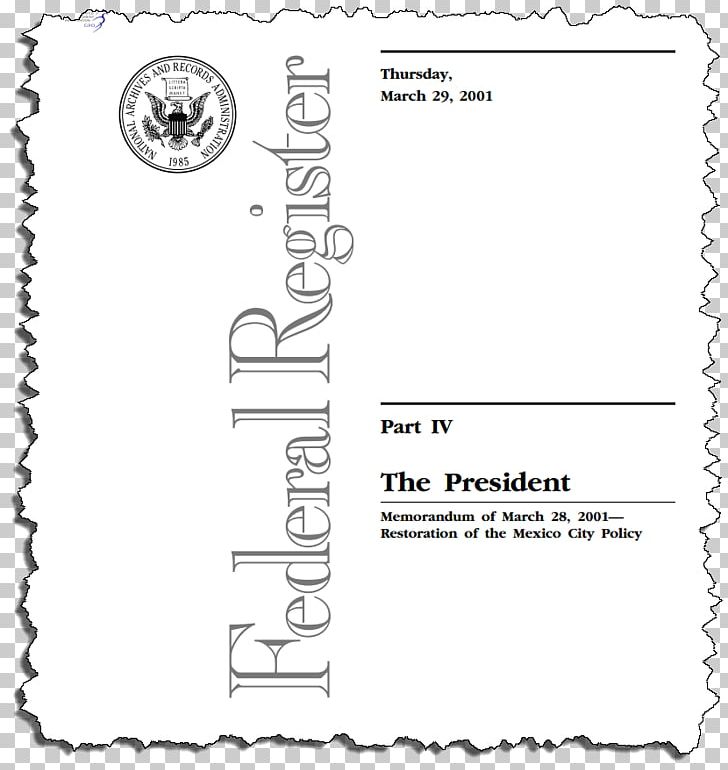 Federal Government Of The United States Federal Register Code Of Federal Regulations PNG, Clipart, Angle, Area, Black And White, Code Of Federal Regulations, Copyright Free PNG Download