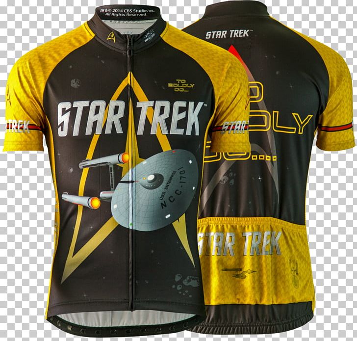 Men's Star Trek Command Cycling Jersey Bicycle PNG, Clipart,  Free PNG Download