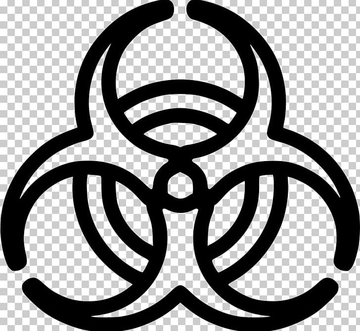 Biological Hazard Hazard Symbol Laboratory Biology PNG, Clipart, Biohazard, Biological Hazard, Biology, Biomass, Black And White Free PNG Download
