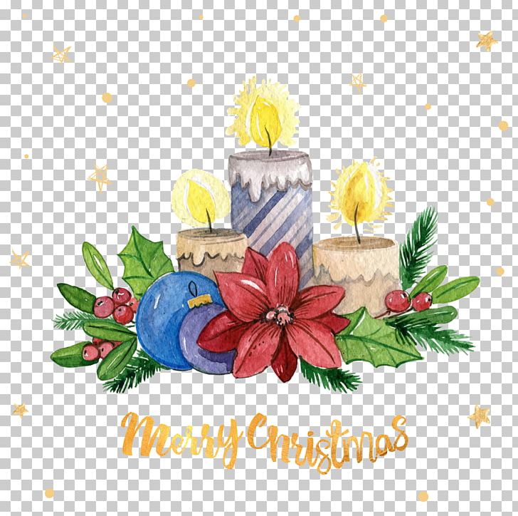 Christmas Candle Flower PNG, Clipart, Candle, Candles, Centrepiece, Christmas, Christmas Eve Free PNG Download