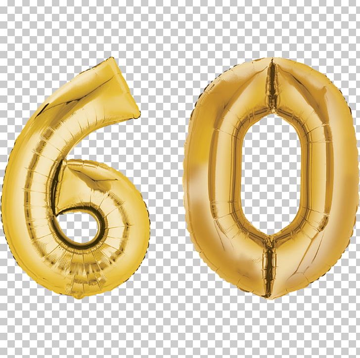 Gas Balloon Gold Birthday Number PNG, Clipart, Balloon, Birthday, Body Jewelry, Brass, Costume Free PNG Download