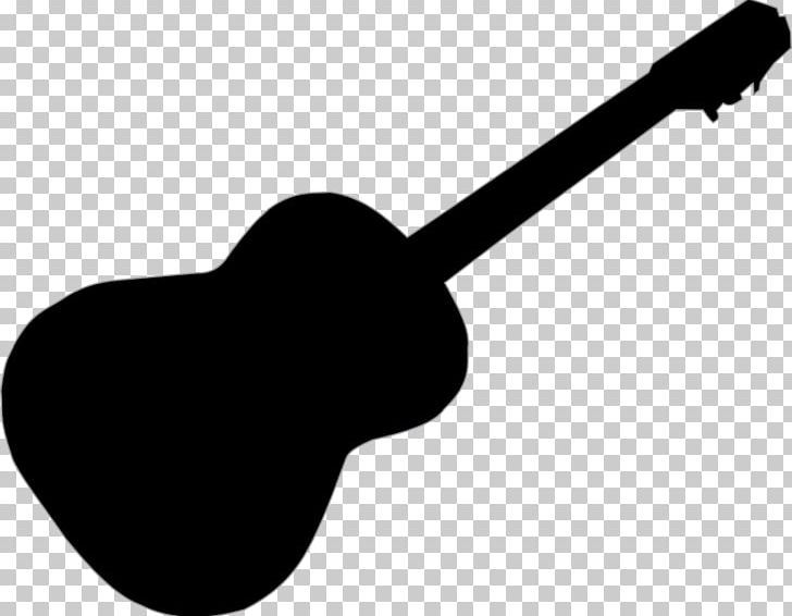 Acoustic Guitar Musician Silhouette PNG, Clipart, Audio, Black And White, Classical Guitar, Music, Musical Instrument Free PNG Download