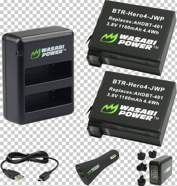 Battery Charger GoPro Hero 4 Laptop Electric Battery PNG, Clipart, Ac Adapter, Action, Adapter, Ampere Hour, Battery Charger Free PNG Download