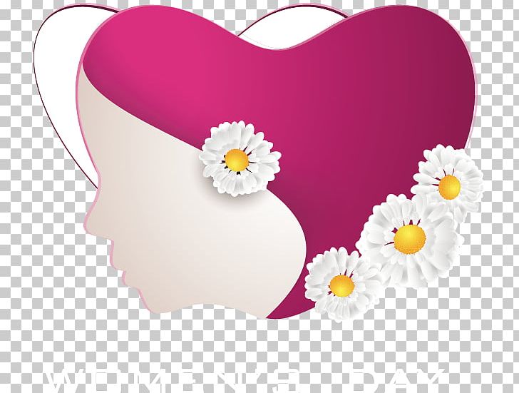 International Womens Day Woman PNG, Clipart, Adobe Illustrator, Encapsulated Postscript, Flower, Flowers, Heart Free PNG Download