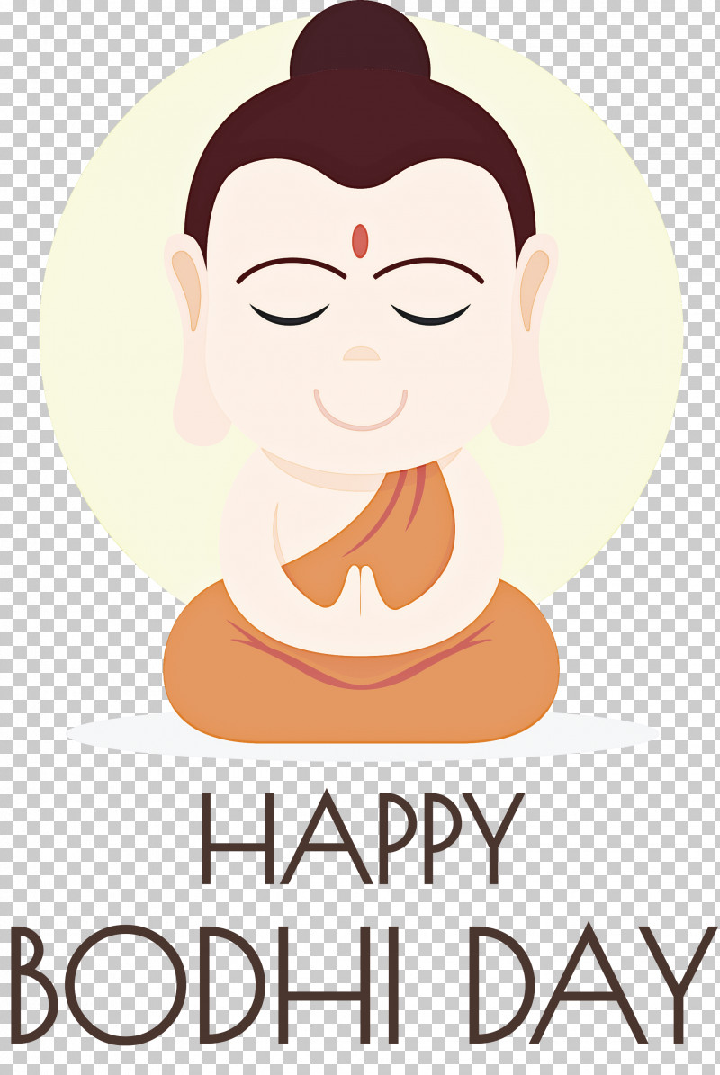 Bodhi Day Buddhist Holiday Bodhi PNG, Clipart, Bodhi, Bodhi Day, Cartoon, Face, Forehead Free PNG Download
