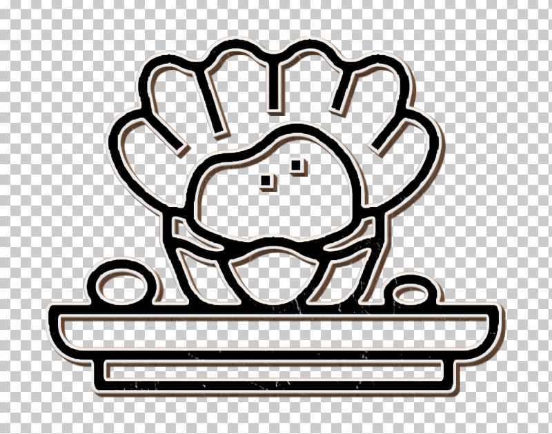 Shellfish Icon Thai Food Icon PNG, Clipart, Coloring Book, Line, Line Art, Shellfish Icon, Thai Food Icon Free PNG Download