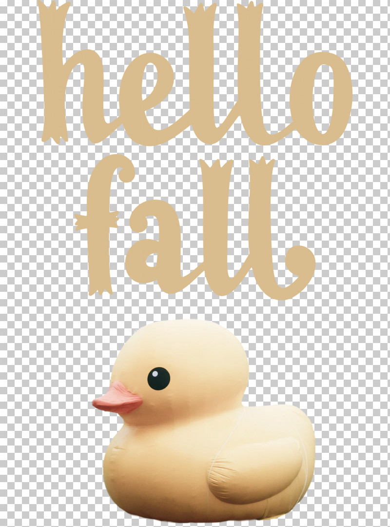 Hello Fall Fall Autumn PNG, Clipart, Autumn, Beak, Biology, Birds, Duck Free PNG Download