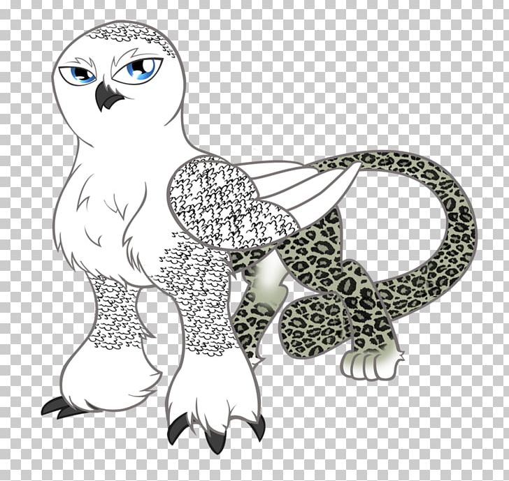 Snowy Owl Griffin Eagle Drawing PNG, Clipart, Animals, Beak, Bird, Bird Of Prey, Body Jewelry Free PNG Download