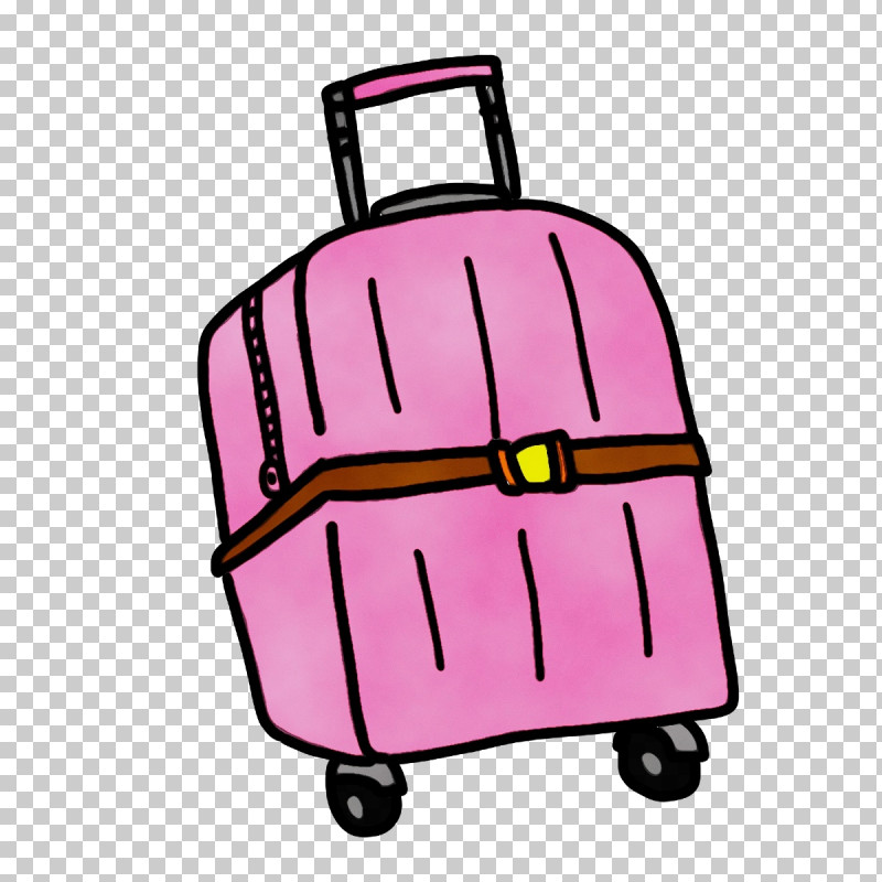 Bag Hand Luggage Pink M Baggage Meter PNG, Clipart, Bag, Baggage, Hand, Hand Luggage, Meter Free PNG Download