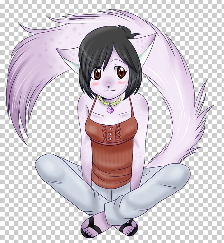 Cat Furry Fandom Female Mouse PNG, Clipart, Angel, Animals, Black Hair, Cartoon, Child Free PNG Download