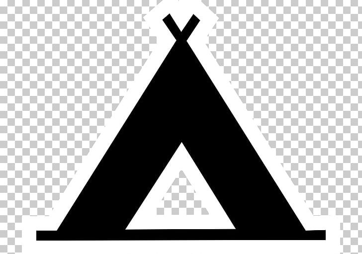 Camping Tent Campsite Computer Icons PNG, Clipart, Angle, Black, Black And White, Brand, Campfire Free PNG Download